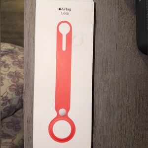 Apple AirTag Loop in Bright Orange